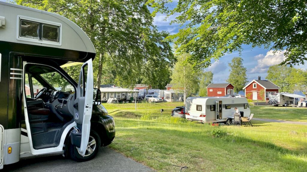 Campingar och ställplatser i Sverige -Småland