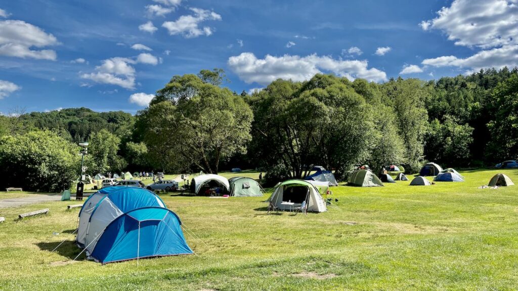 Camp Sedmihorky - fin camping i Tjeckien