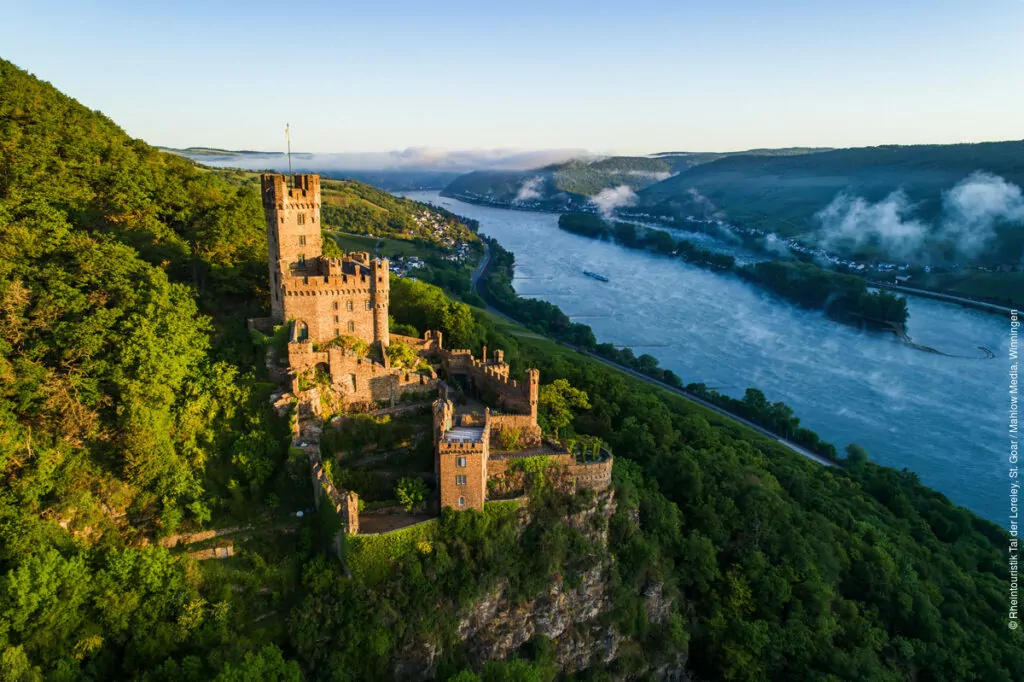 Tyska temavägar: Route der Rheinromantik