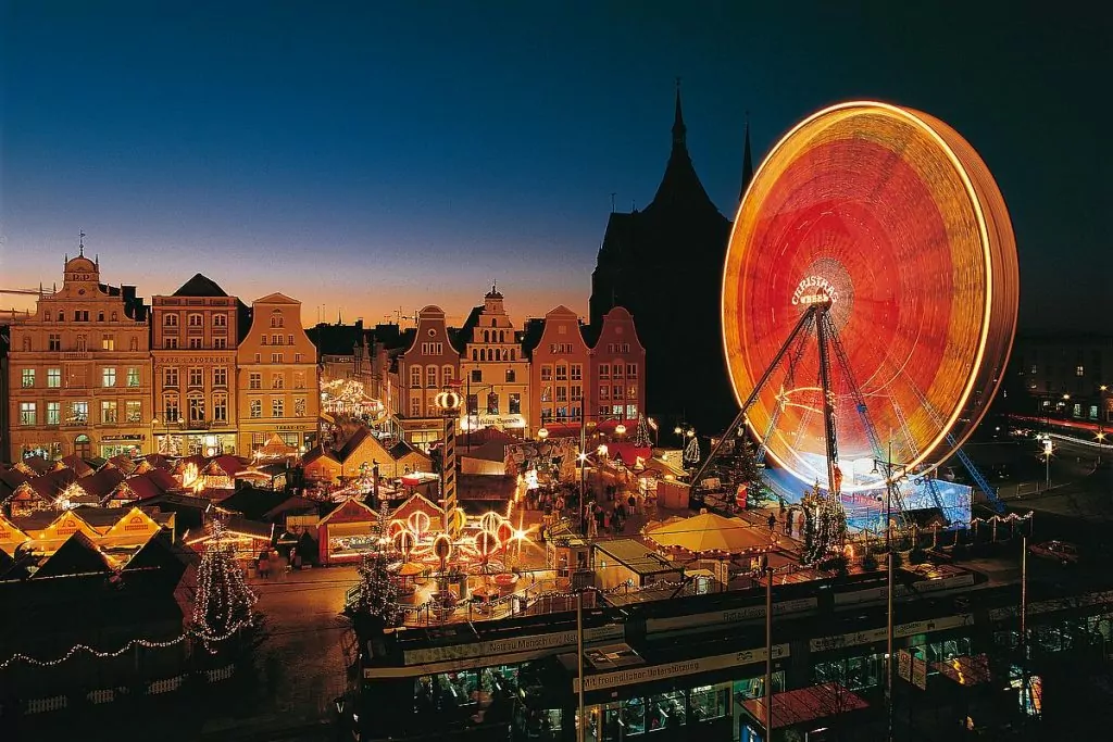 Julmarknad i Mecklenburg-Vorpommern