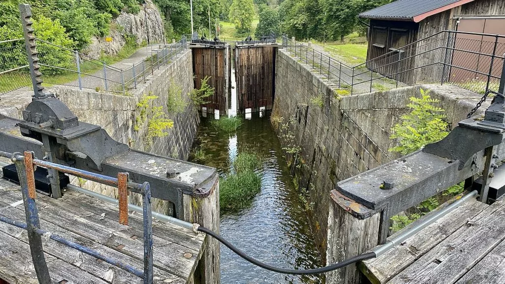 Göra i Trollhättan - se slussar