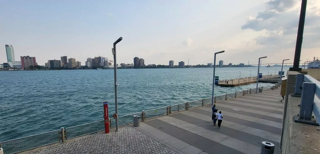 River Walk i Detroit