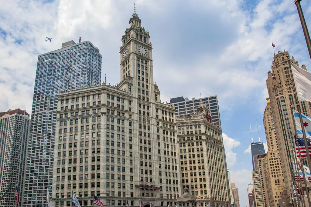 Svenskamerikanska platser - Wrigley building