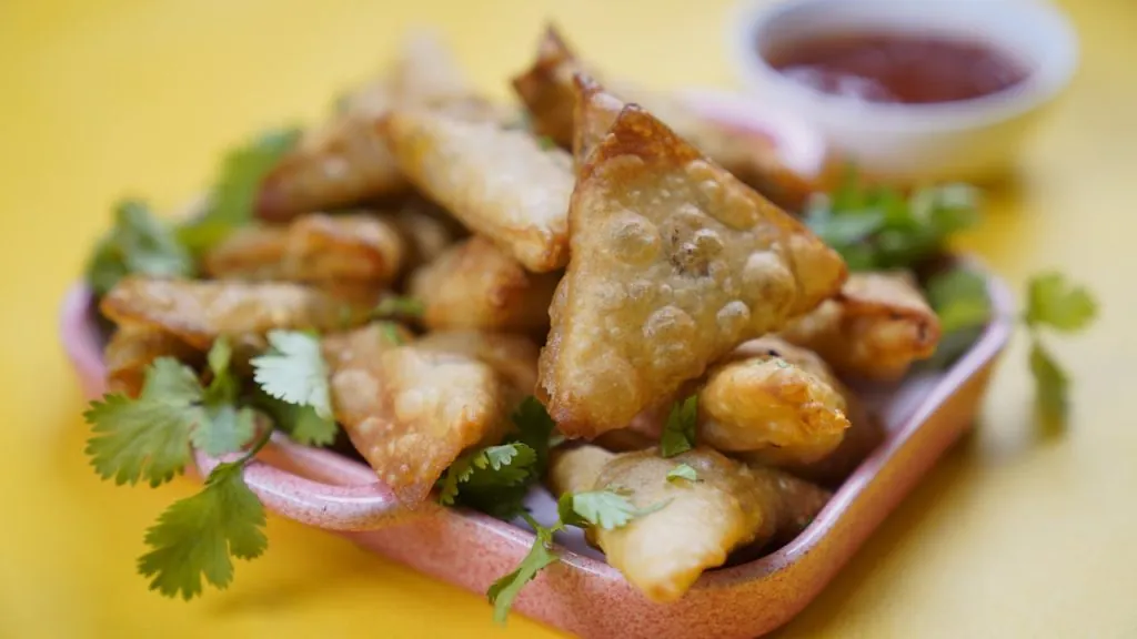 Indisk mat - samosa