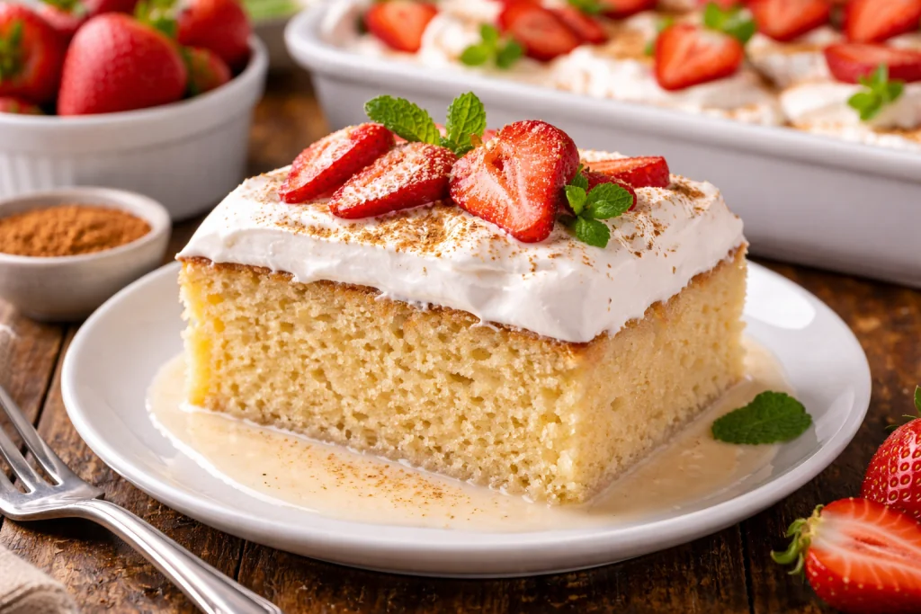 Tres leches cake