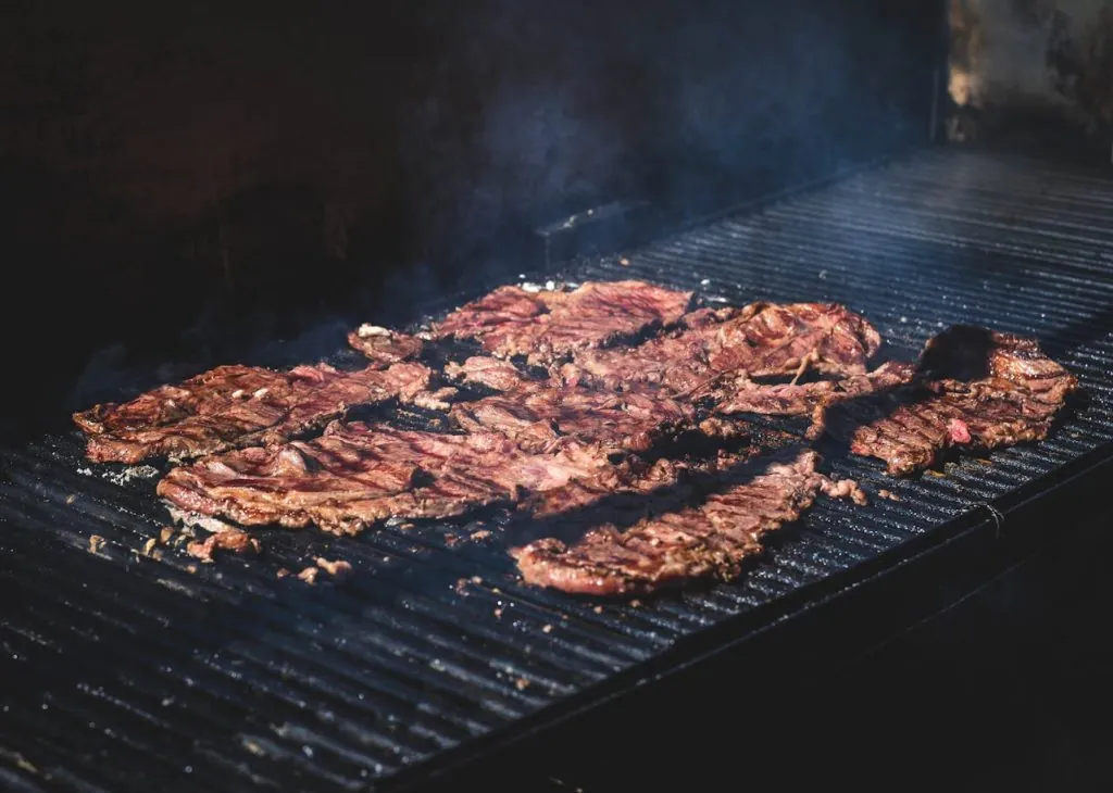 På grillen
