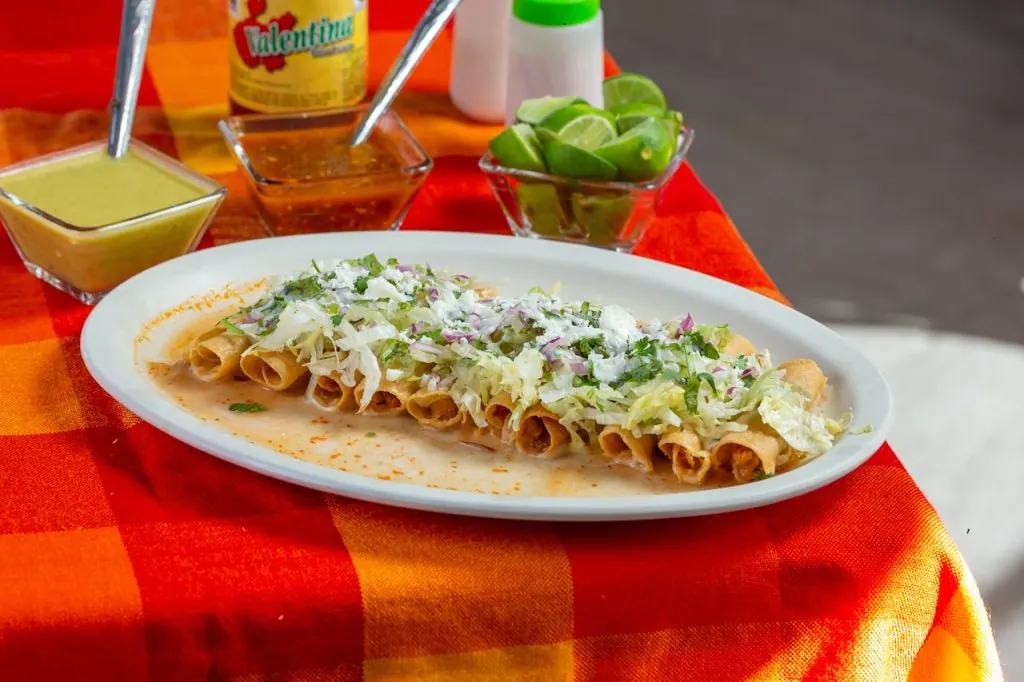 Flautas - mexikansk mat