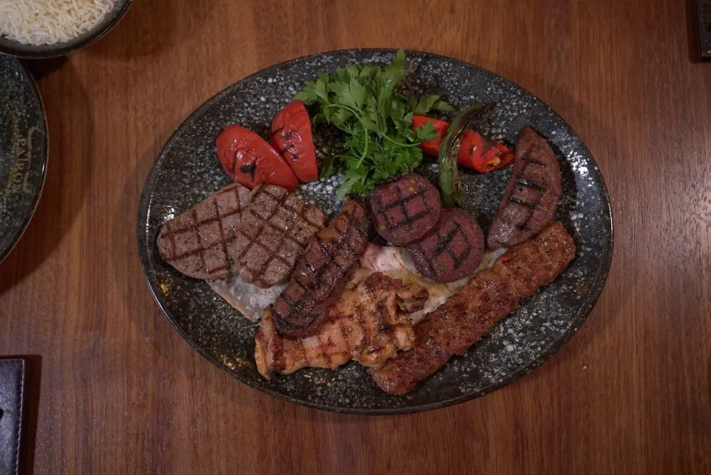 Mixad grilltallrik