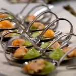 Skaldjursbuffé på Grand Hotel i Stockholm