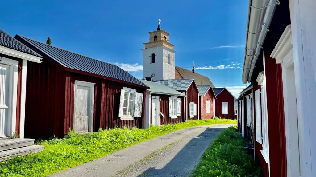 Att besöka Gammelstads kyrkstad i Luleå