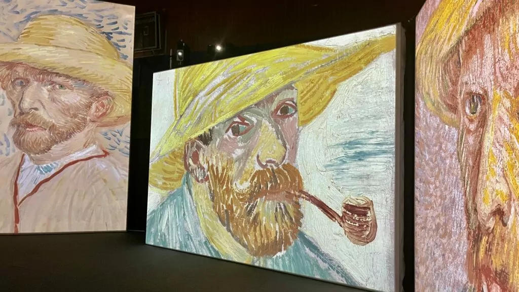 Att besöka Van Gogh Alive