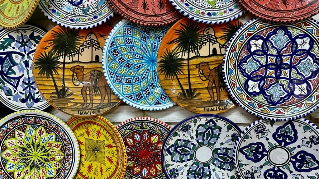 Att göra i Sousse i Tunisien - hantverk