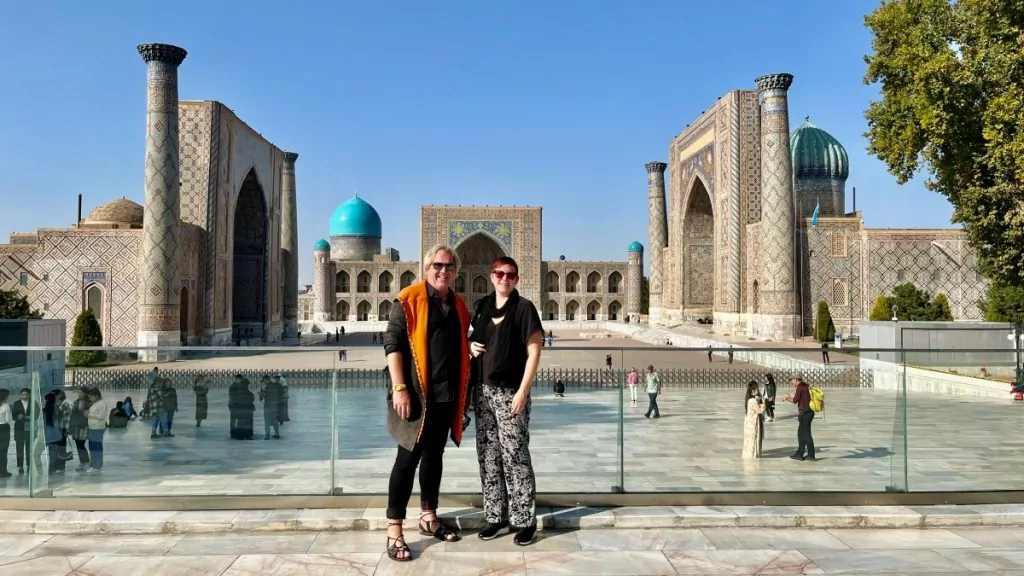 Registan i Samarkand i Uzbekistan