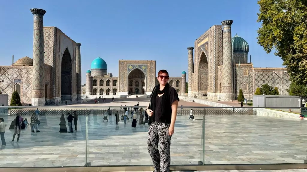 Helena I Registan i Samarkand