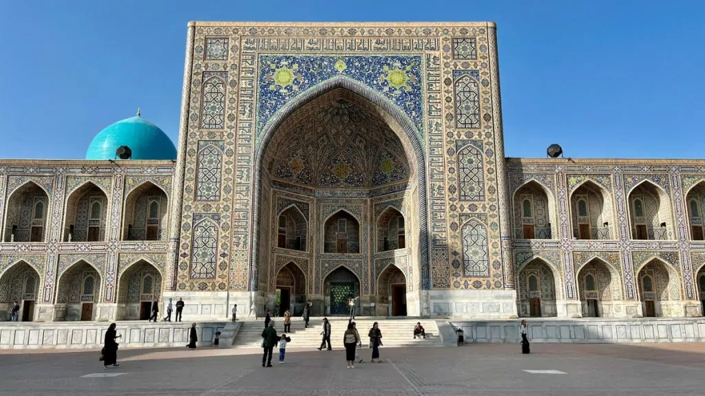 Registan i Samarkand i Uzbekistan