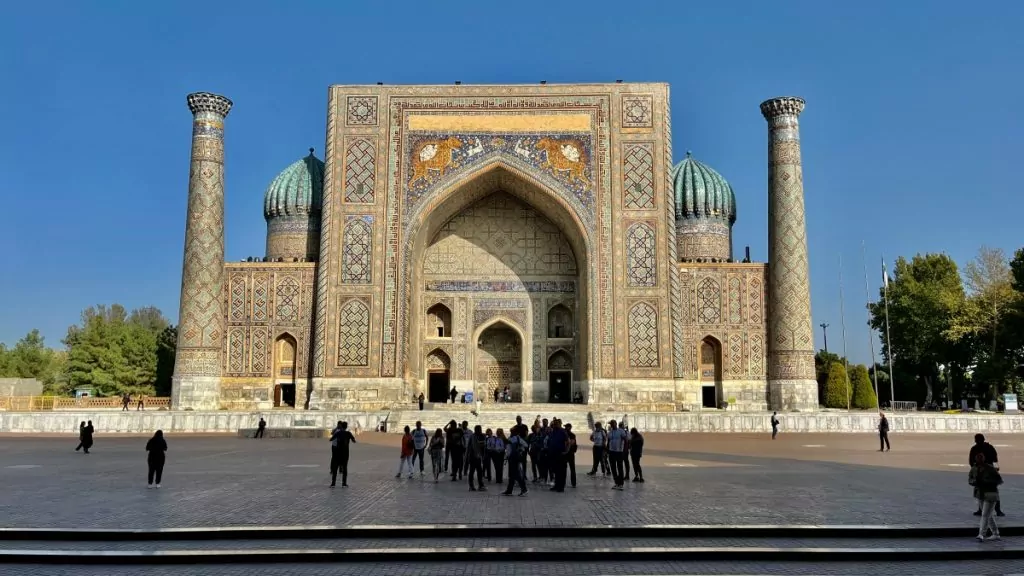 Registan i Samarkand i Uzbekistan