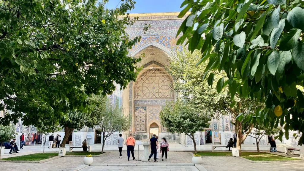 Registan i Samarkand i Uzbekistan