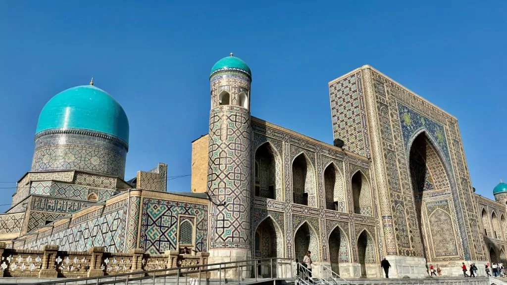Registan i Samarkand i Uzbekistan