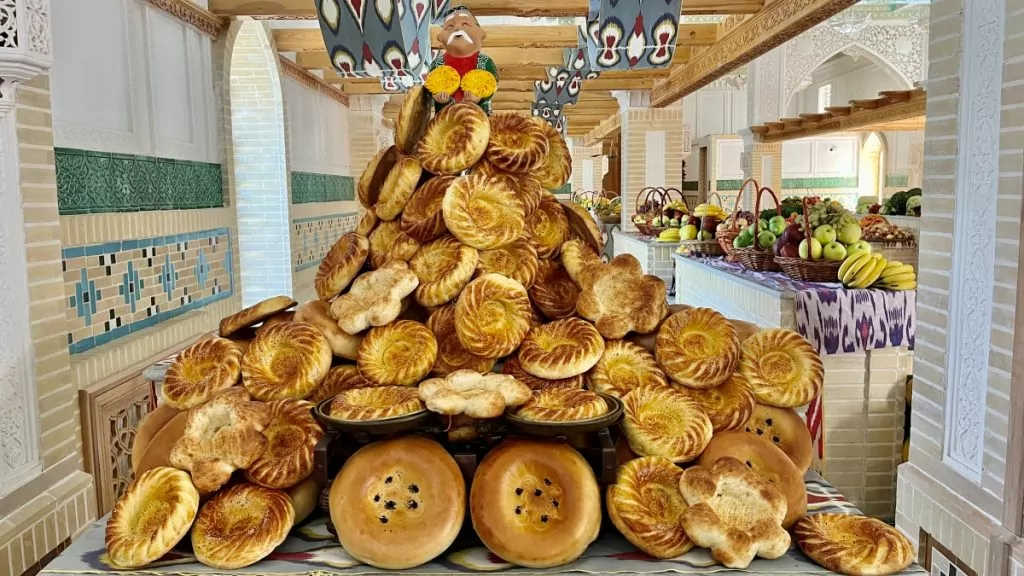 Vad äter man i Uzbekistan? - bröd
