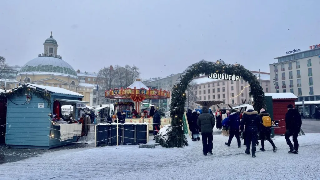 Vinterweekend i Åbo - Salutorgets jultorg