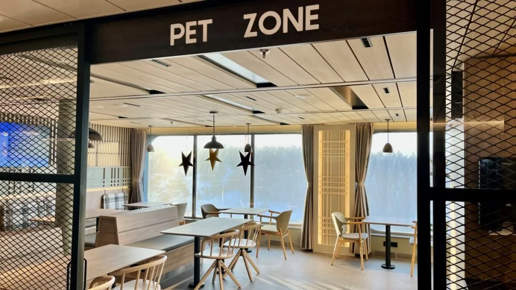 Pet Zone på Finnsirius