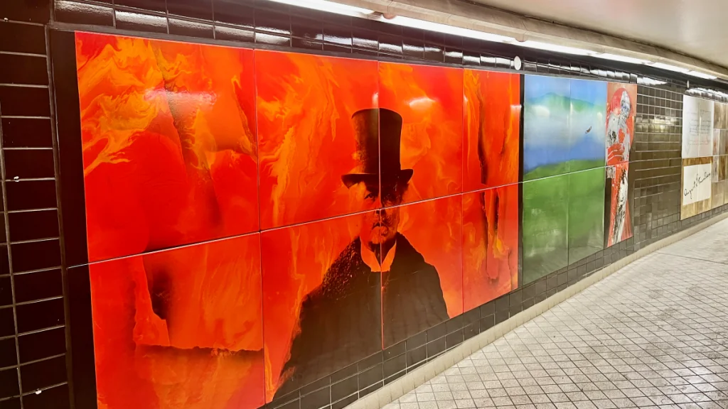 Konst i Stockholms tunnelbana - Rådmansgatan