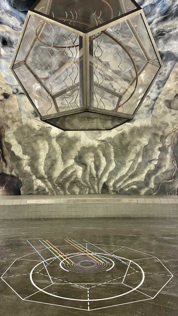 Konst i Stockholms tunnelbana - Tekniska högskolan