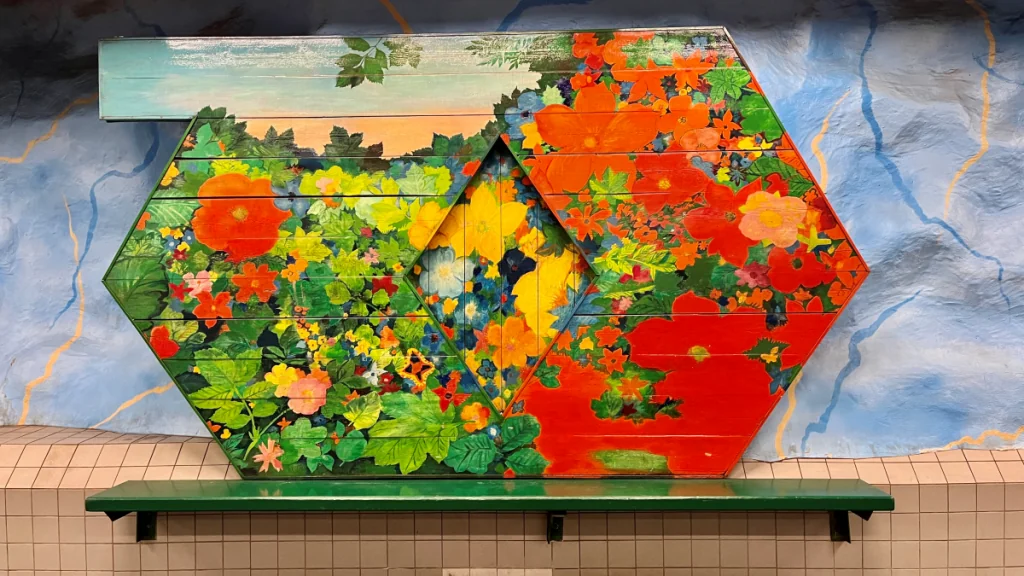 Konst i Stockholms tunnelbana