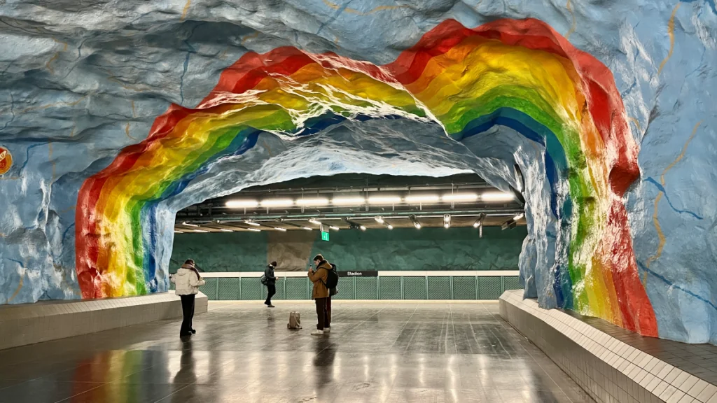 Konst i Stockholms tunnelbana - Stadion