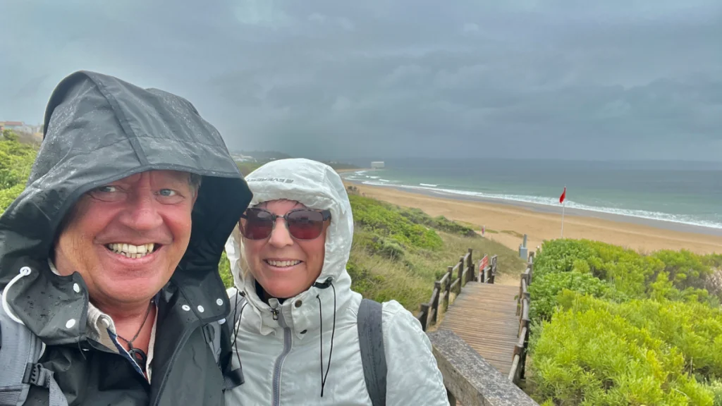 Peter och Helena i Plettenberg Bay