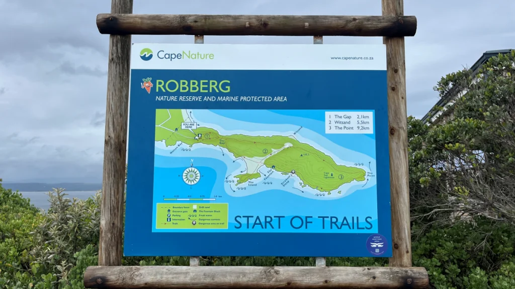 Att besöka Robberg naturreservat i Sydafrika