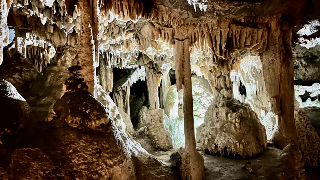 Cango caves i Oudtshoorn i Sydafrika