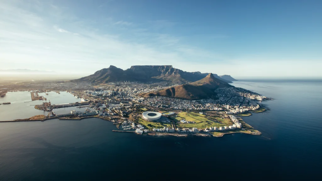 Kapstaden i Sydafrika