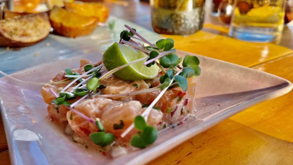 lax ceviche