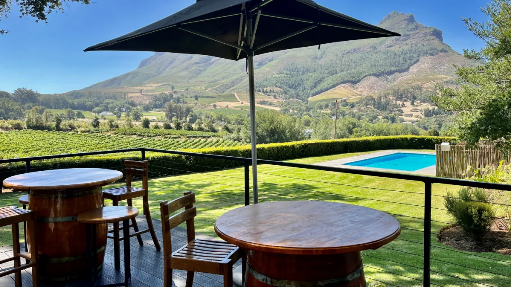 Vingårdar i Stellenbosch - Le Pommier Wine Estate