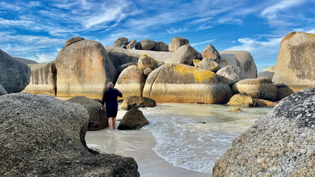 Simon's Town i Sydafrika - Boulders beach