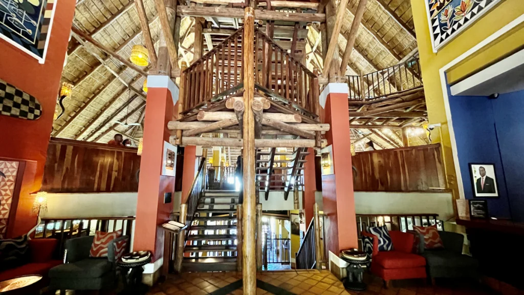 Victoria Falls Safari Lodge i Zimbabwe