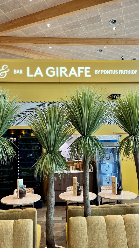 La Girafe by Pontus Fritiof - bästa restaurangen på Arlanda?