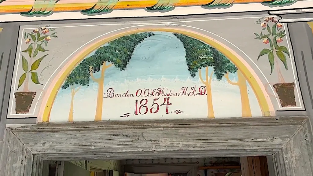 1854 målning från Kristofersgården