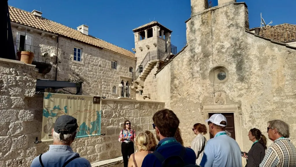 Att besöka Korčula i Kroatien
