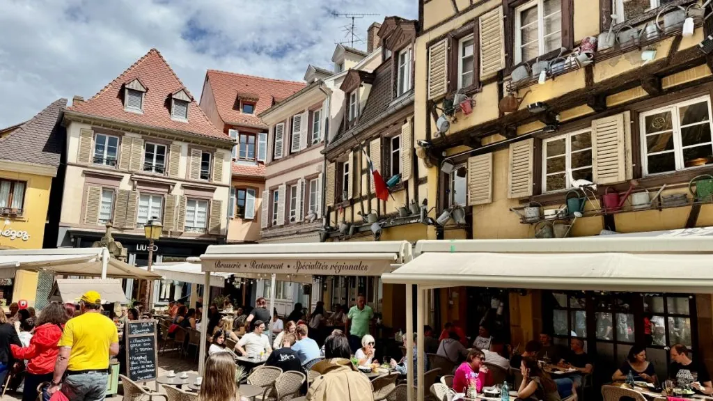 Att besöka Colmar i Frankrike