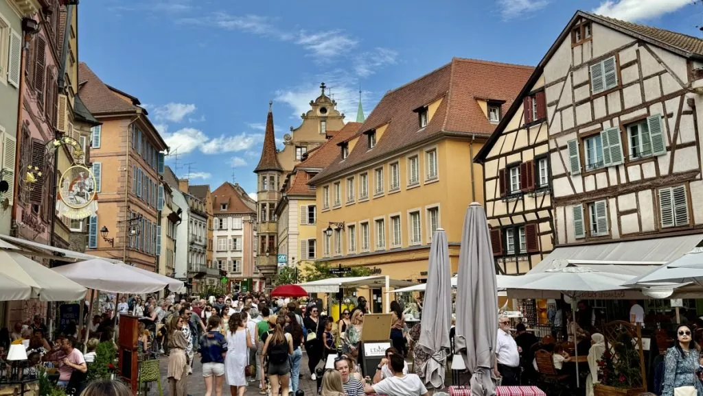 Att besöka Colmar i Frankrike
