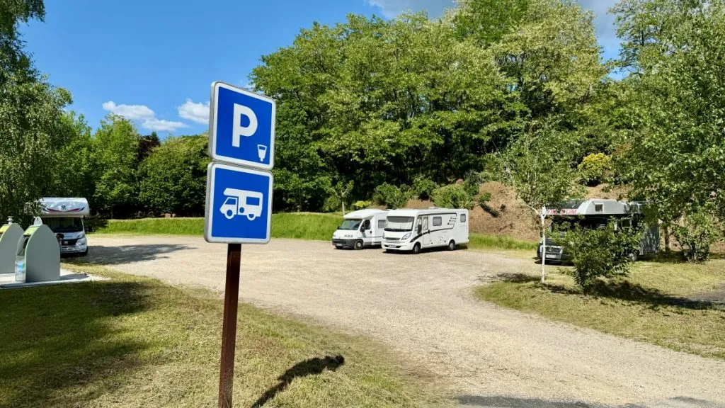Parkering för husbilar