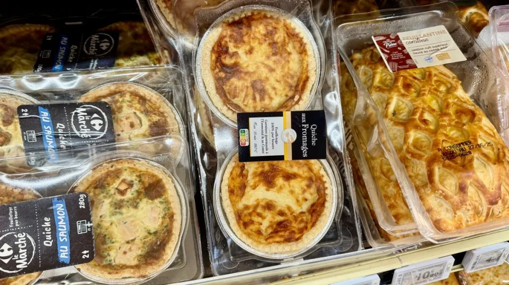 Att handla i franska mataffärer