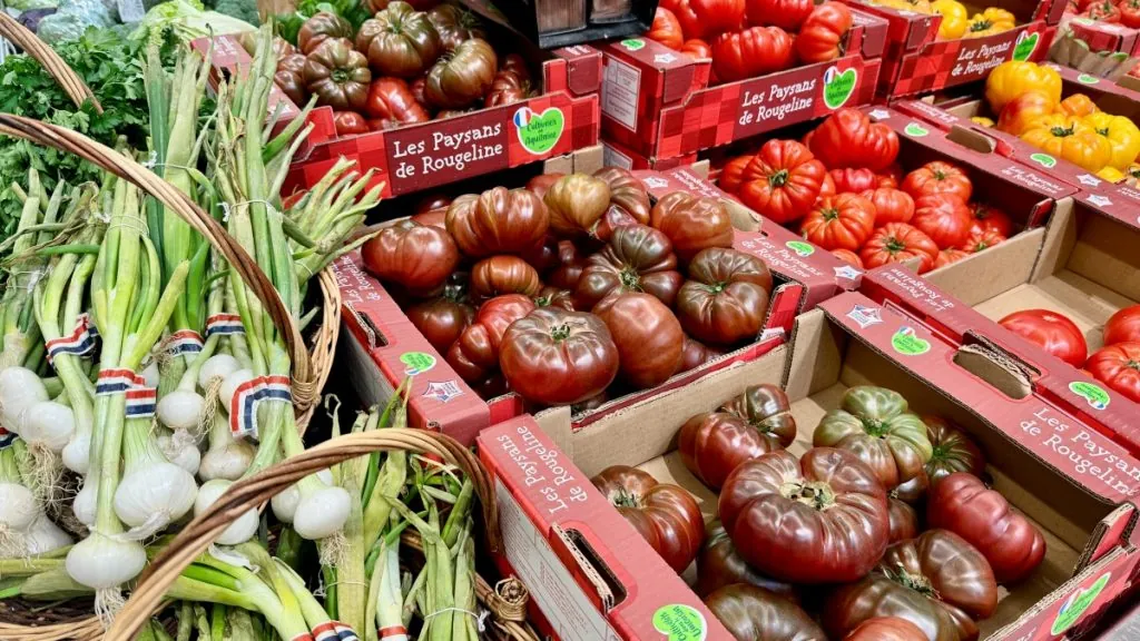 Att handla i franska mataffärer