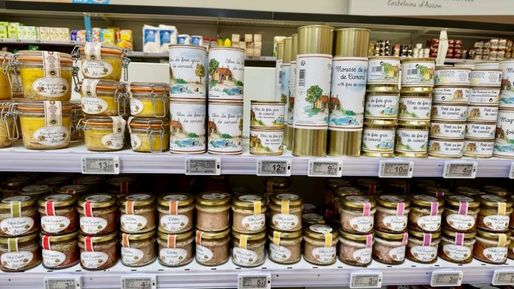 Att handla i franska mataffärer