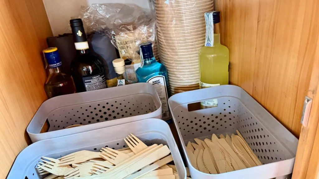 Utrustning i husbilen - bambubestick