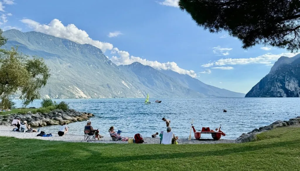 Att göra vid Gardasjön i Italien