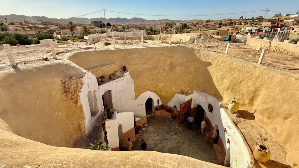 Inspelningsplatser för Star Wars i Tunisien