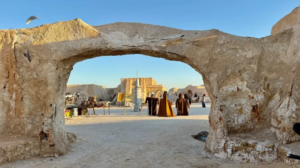 Inspelningsplatser för Star Wars i Tunisien